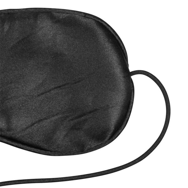 Blindfold Silver and Black with Elastic - Image 4