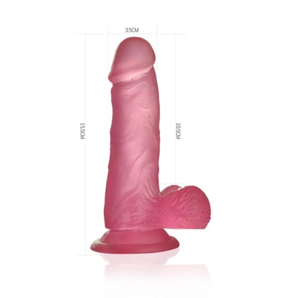 Dildo Jelly Studs 6 Pink - Image 7