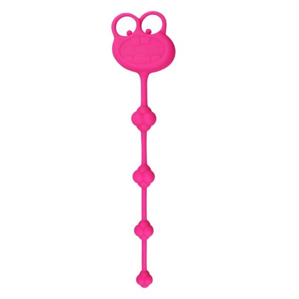 Anal Beads Frog Pink - Image 2