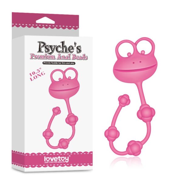 Anal Beads Frog Pink - Image 5