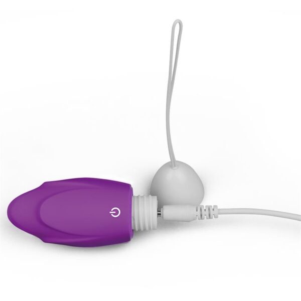 Vibrating Egg iJoy Remote Control USB Purple - Image 4