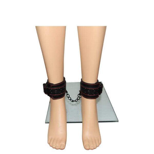 Ankle Cuffs Bondage Black - Image 6