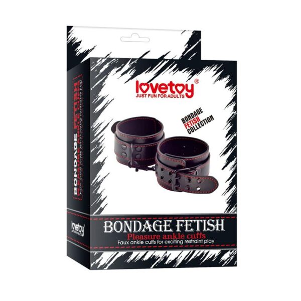 Ankle Cuffs Bondage Black - Image 7
