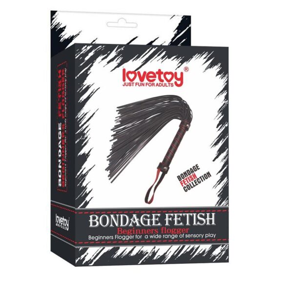 Beginners Flogger Bondage Black - Image 5