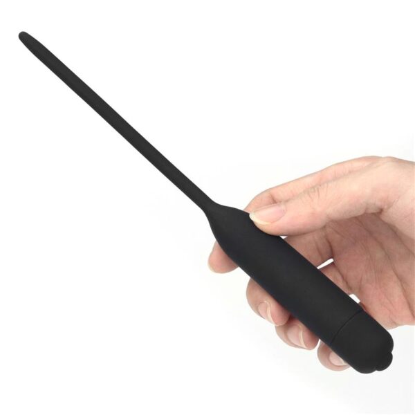 Urethral Dilator with vibe Black - Image 5