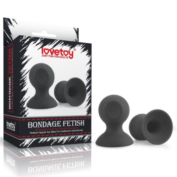 Nipple Suckers Silicone Black - Image 6