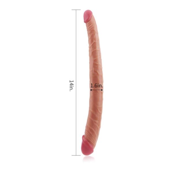 Double Dildo Ladykiller 14 Flesh - Image 7