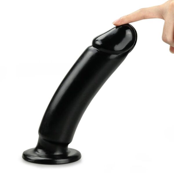 Dildo King Sized 9.25 Black - Image 5