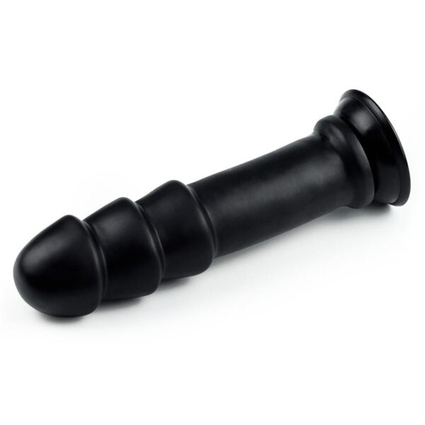 Dildo King Sized Anal Ripples 11.25 Black - Image 2