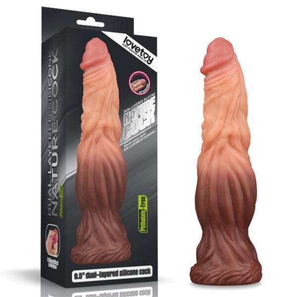 Dildo Nature 9.5 Dual Layer - Image 3