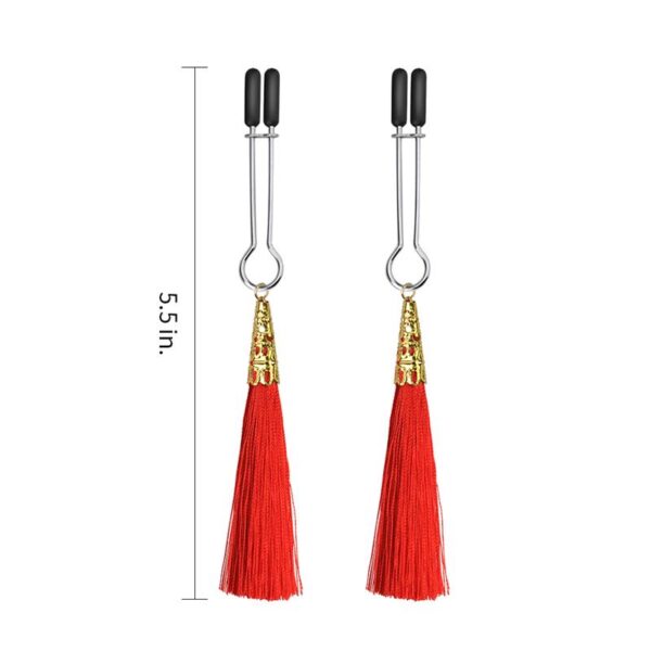 Nipple Clamps Red - Image 2