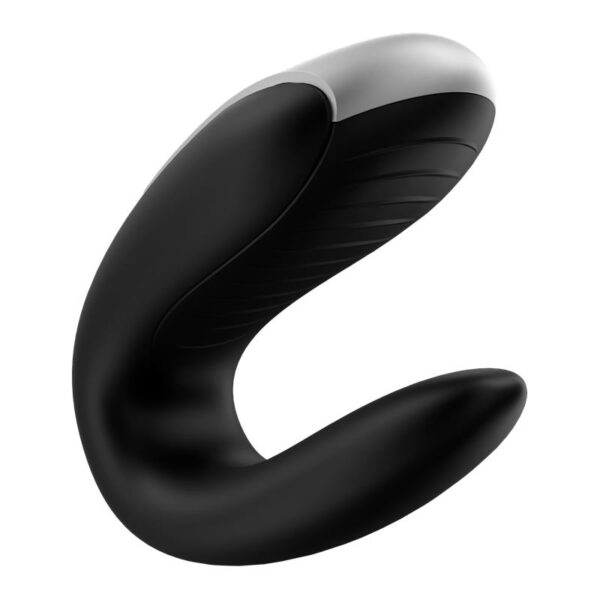 Double Fun Couple Vibe with APP and Remote Control Black - Image 3