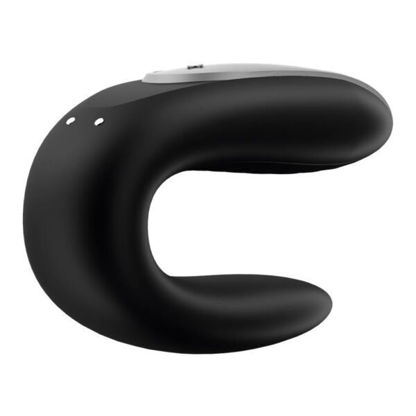 Double Fun Couple Vibe with APP and Remote Control Black - Image 4