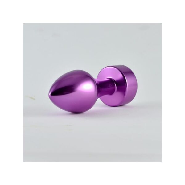 Butt Plug Purple Rosebud with Jewel - Image 2