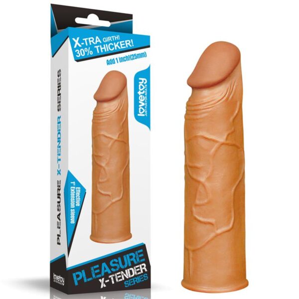Penis Sleeve Pleasure X Tender Brown - Image 6