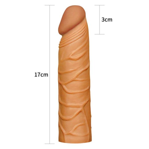 Penis Sleeve Pleasure X Tender Brown - Image 5