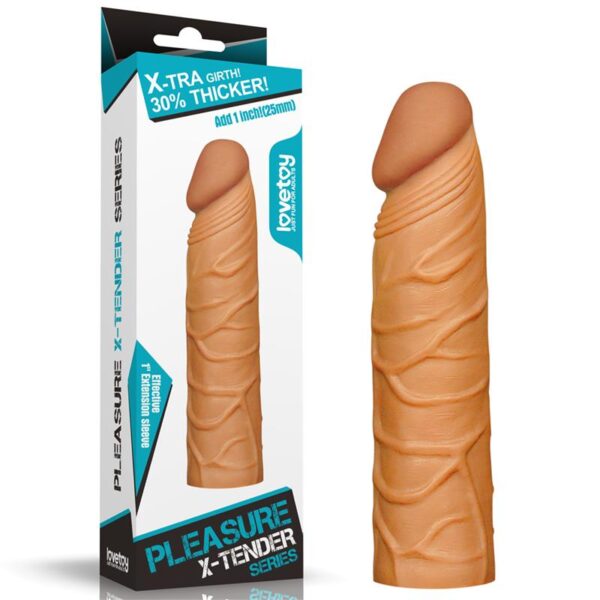 Penis Sleeve Pleasure X Tender Brown - Image 6