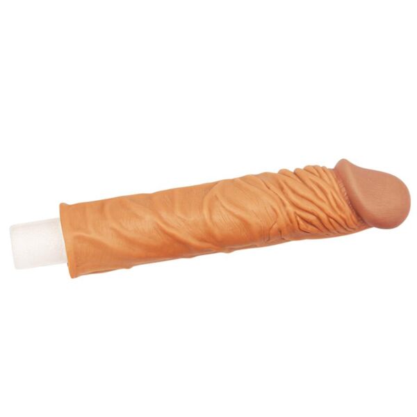 Penis Sleeve Add 2 Pleasure X Tender Brown - Image 2
