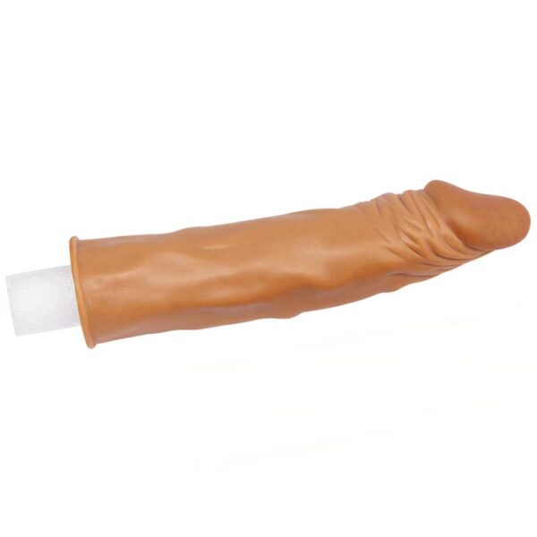 Penis Sleeve Add 2 Pleasure X Tender Brown - Image 2