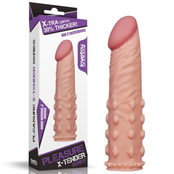Penis Sleeve Add 2 Pleasure X Tender Flesh - Image 6