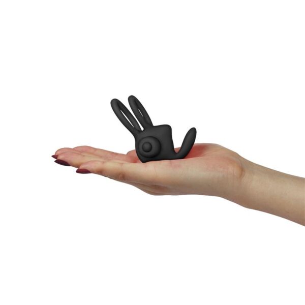 Double Vibrating Cockring Power Clit Duo Black - Image 5