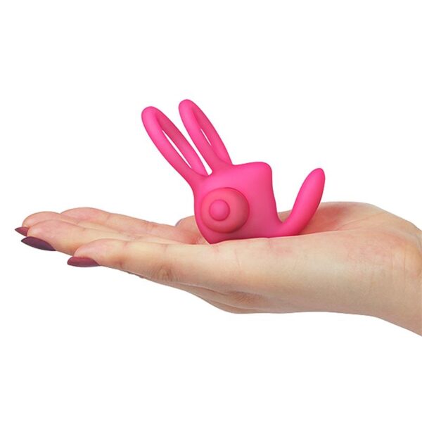 Double Vibrating Cockring Power Clit Duo Pink - Image 4