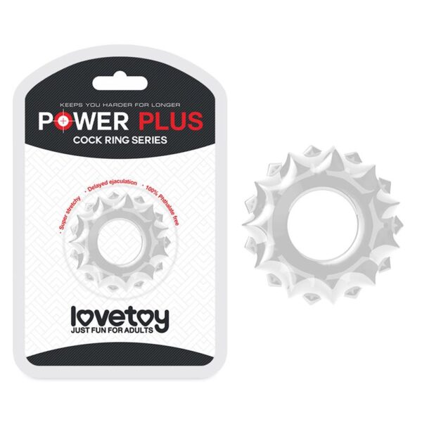 Penis Ring Power Plus Clear - Image 6