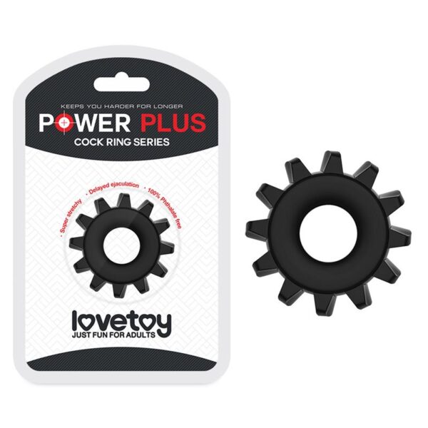 Penis Ring Power Plus Black - Image 6