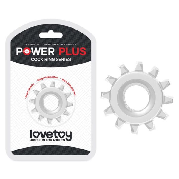 Penis Ring Power Plus Clear - Image 6