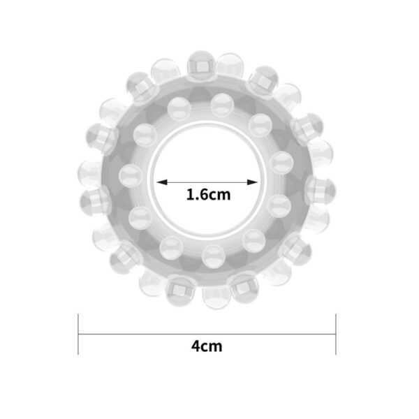 Penis Ring Power Plus Clear - Image 5