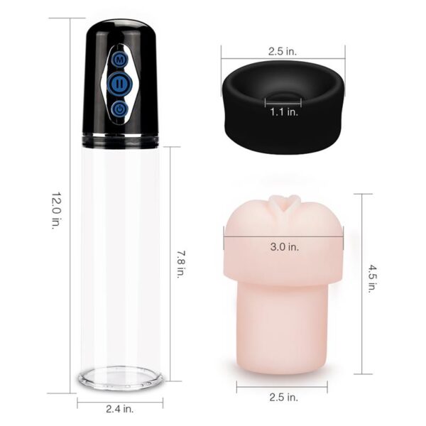 Automatic Penis Pump Maximizer Worx Elite USB Vagina - Image 4