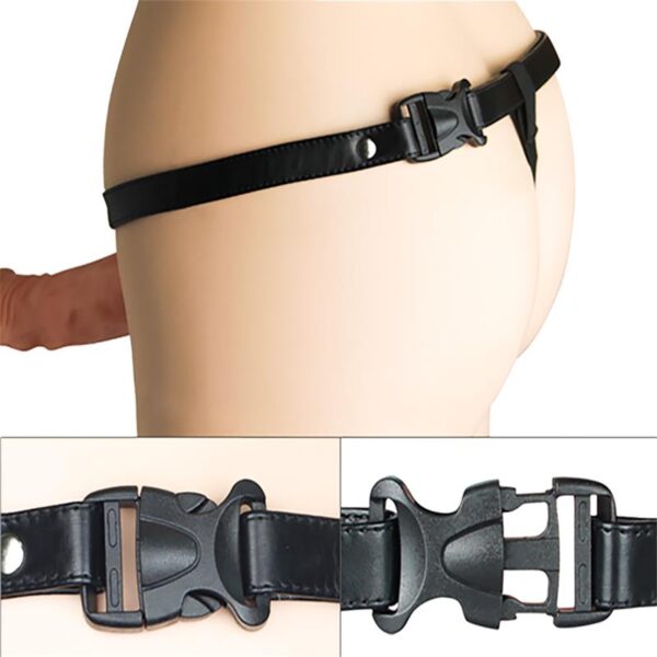 Unisex Hollow Strap On Vibrating - Image 4