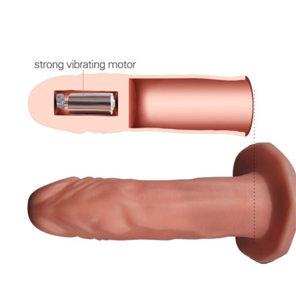 Unisex Hollow Strap On Vibrating - Image 5