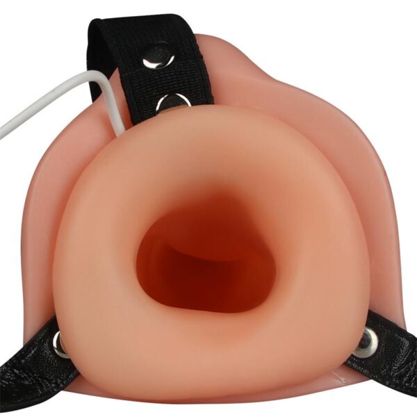 Double Hollow Dildo  Strap On Vibrating - Image 5