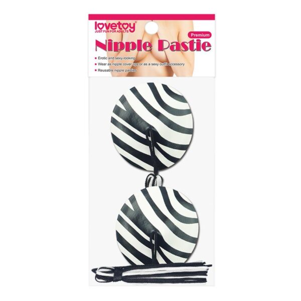 Nipple Covers Reusable Zebra - Image 2