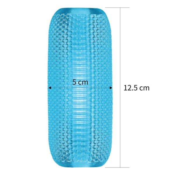 Male Masturbator Double Side Stroker Blue - Image 5