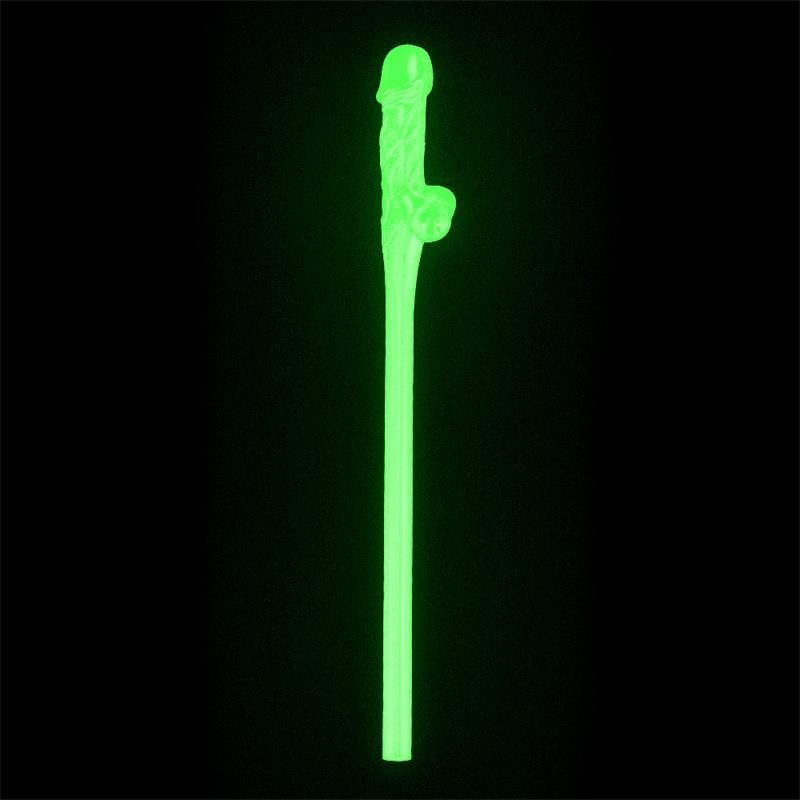 Luminous Willy Straws Pack of 9 - Image 2