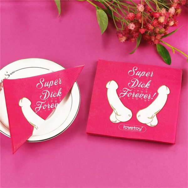 Party Paper Napkins Pack of 10 - Image 4