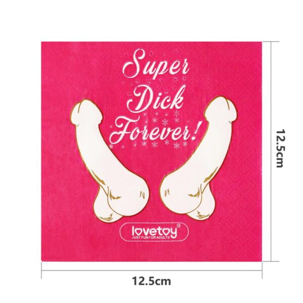 Party Paper Napkins Pack of 10 - Image 8