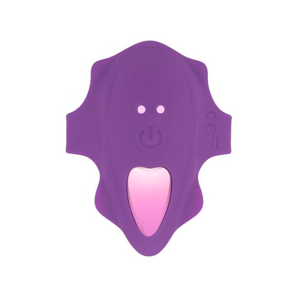 No. Seventeen Panty Stimulator Remote Control Magnetic USB Purple - Image 5