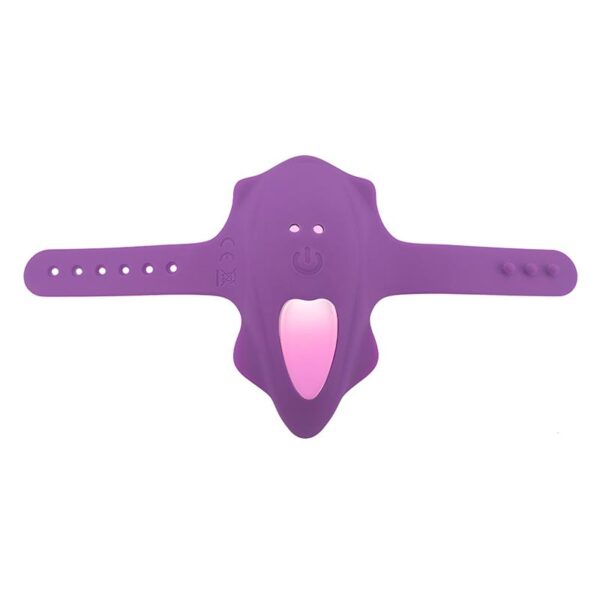 No. Seventeen Panty Stimulator Remote Control Magnetic USB Purple - Image 7