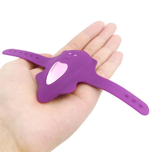 No. Seventeen Panty Stimulator Remote Control Magnetic USB Purple - Image 9