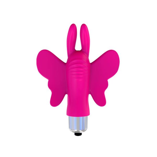 Monarch Butterfly Vibrating Bullet Silicone Pink - Image 6