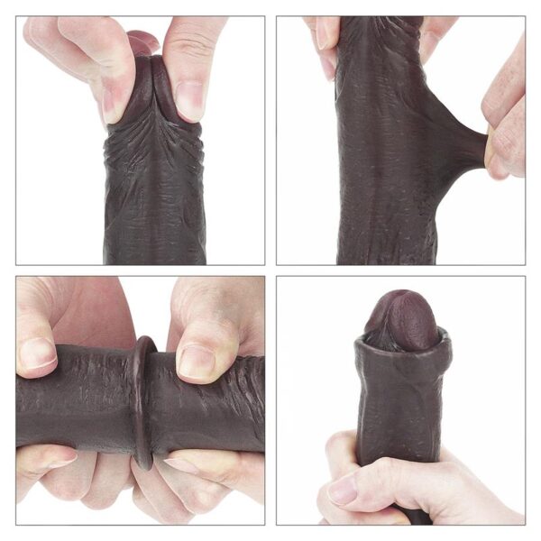 Dildo Sliding 7 Black - Image 11