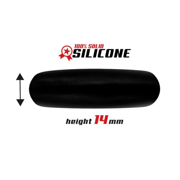 Cock Ring Solid Silicone 5.5 cm Black - Image 3