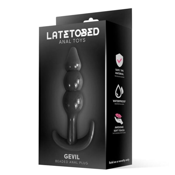 Gevil Anchor Butt Plug Black - Image 2