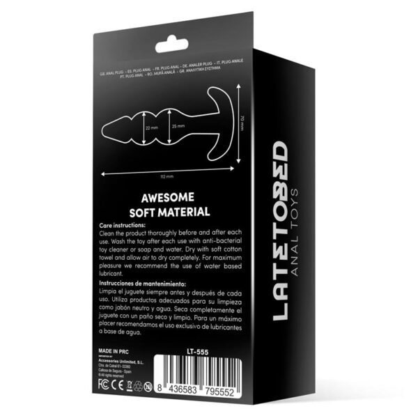 Gevil Anchor Butt Plug Black - Image 3