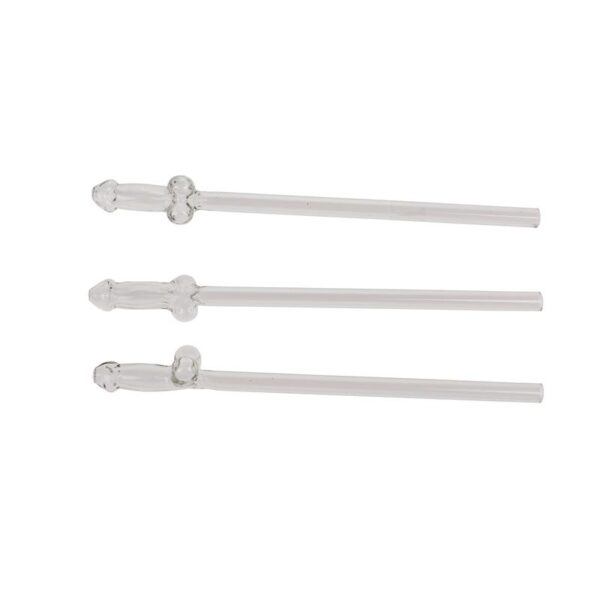 Glass Straw with Cleaning Brush - Image 2
