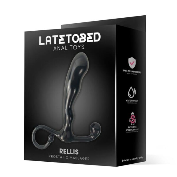 Rellis Prostatic Massager Black - Image 2