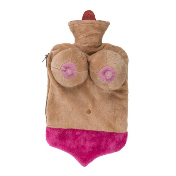 Hot Water Bag with Boob Cover Random Color - 4 Colors - Image 2